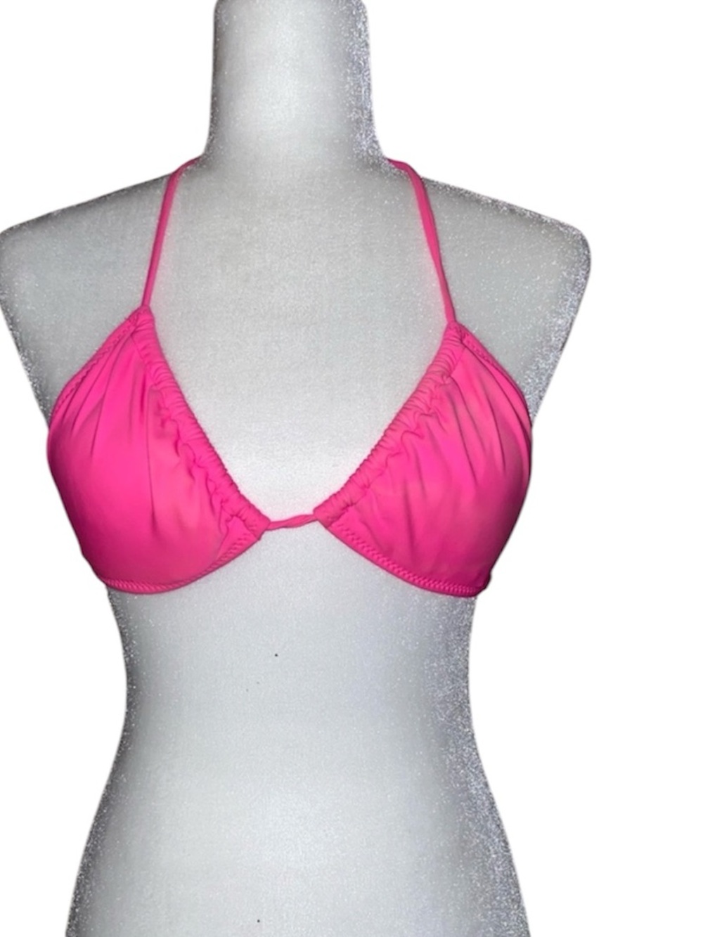 Hot Pink Bikini Top